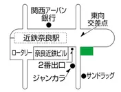 Gaba近鉄奈良LS地図