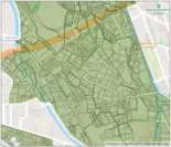 TerraMap APIから取得した登記所備付地図データのポリゴンを描画した例2