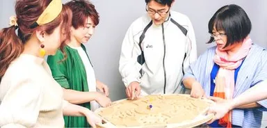 つなが道で学ぶ大人たち