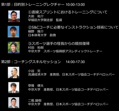 TECHNOGYM CLINIC 2023年3月4日講師