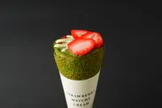 イチゴ・祇園辻利抹茶クリーム1