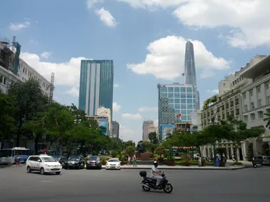 ベトナムホーチミン市の街並み1