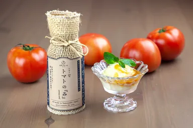 アイスクリームなどのスウィーツにも