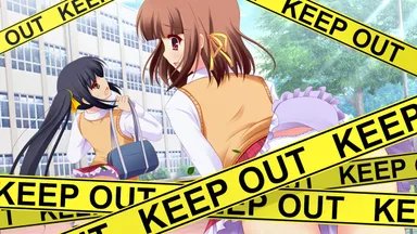 悪魔の魔法を使って、ちょっとHなハプニングも。KEEP OUTテープ無し版はアプリで！