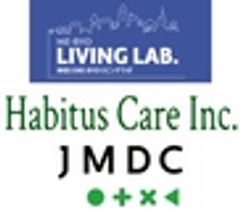 株式会社JMDC、株式会社ハビタスケアのロゴ