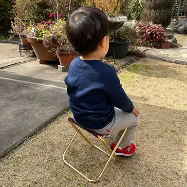 お子さまにもご使用いただけます(モデル身長：95cm)