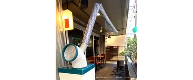 ＜設置イメージ＞レストランのテラスに