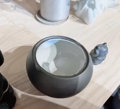 「九谷焼 墨池」マットブラック(1)