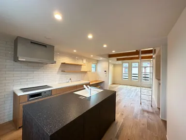 キッチン→リビング