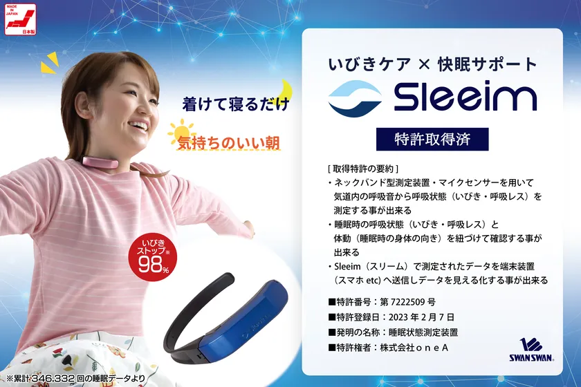 sleeim スリーム いびきケア 快眠サポートグッズ SWANSWAN - ボディ sleeim スリーム いびきケア 快眠サポートグッズ SWANSWAN - ボディ