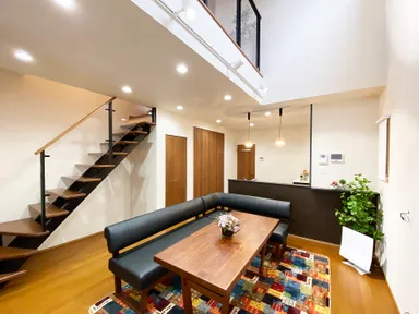 建売モデル リビング