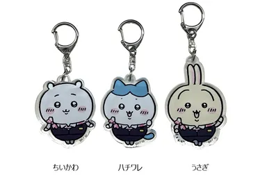 アクリルキーホルダー　各660円