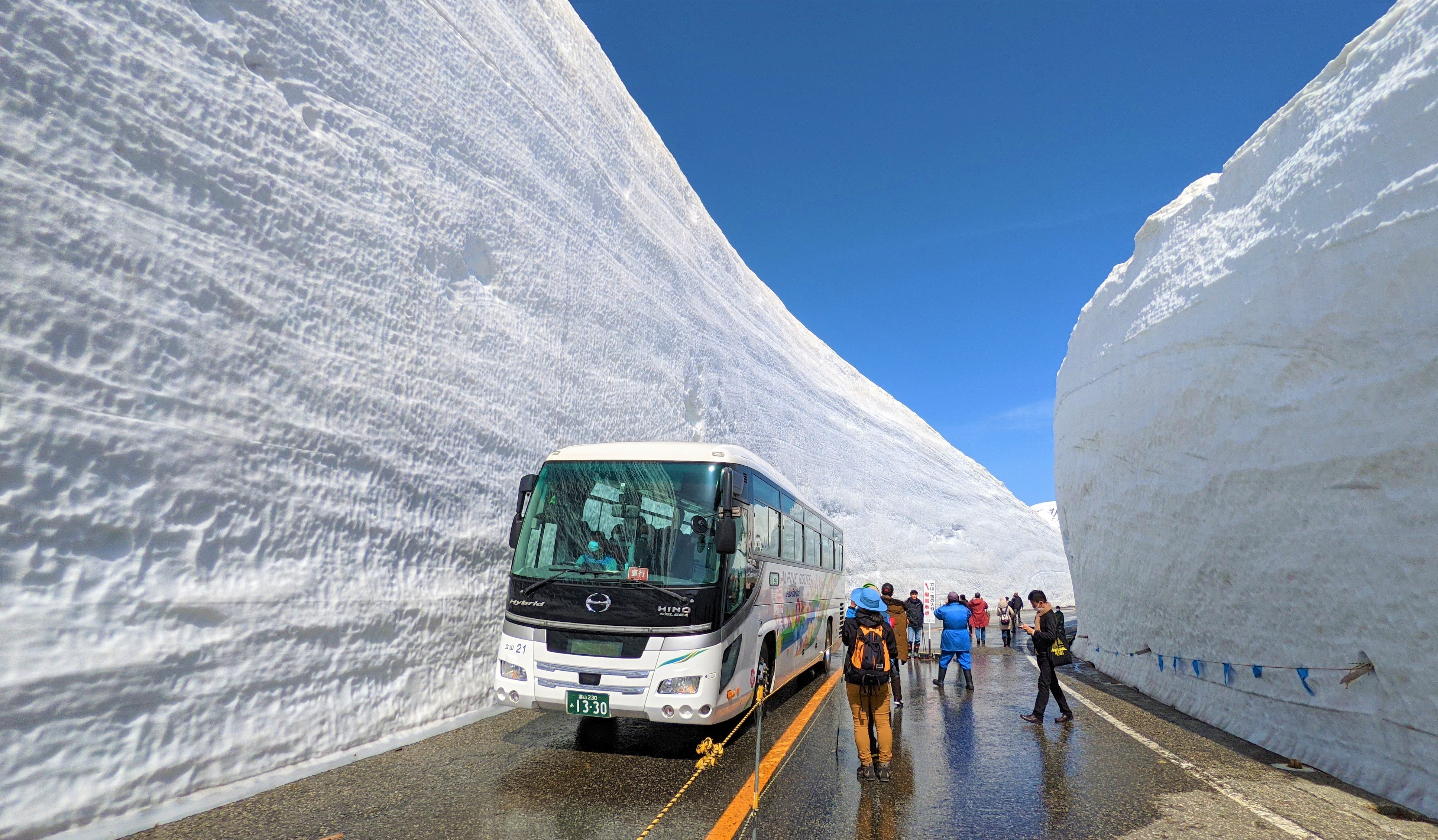 雪の大谷ウォーク