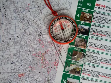 地図・コンパス画像