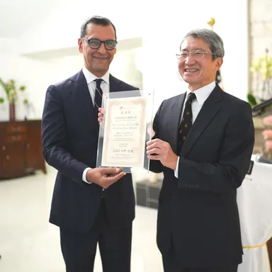 日本料理親善大使任命