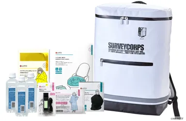 進撃の巨人調査兵団防災セット