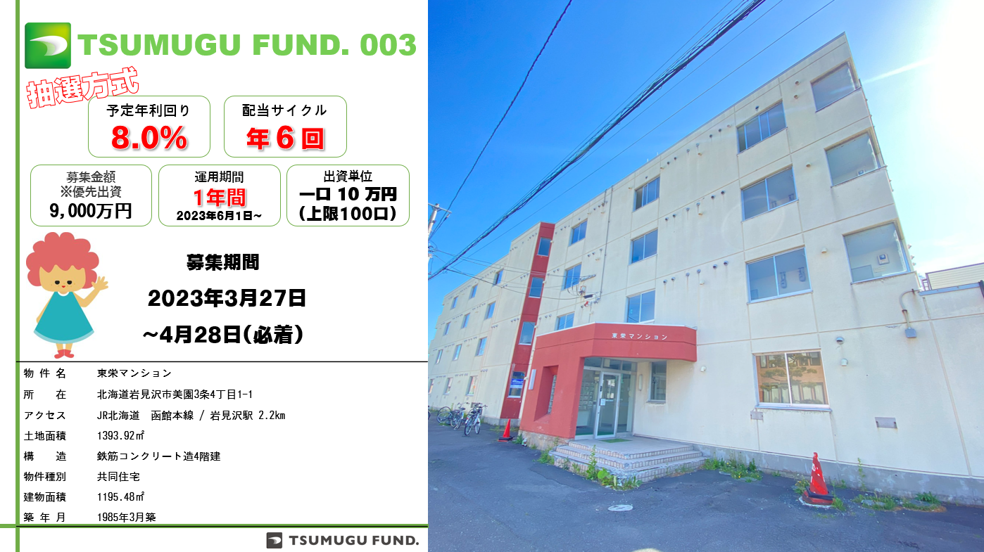 TSUMUGU FUND.003　案内