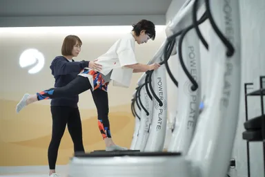 パワープレートによる指導