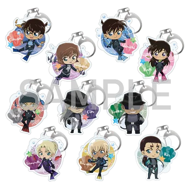 トレーディングアクリルキーホルダー