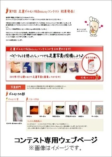 コンテスト専用ウェブページ