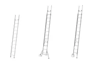 ラクノリ機能搭載はしご(左からLT、LH、LN)
