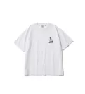 ヒゲサガラ刺繍Tシャツ WHITE.A