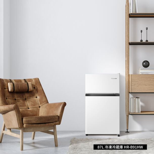 ハイセンスジャパン、一人暮らし向けにちょうど良い容量の冷凍冷蔵庫2 