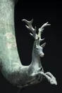 牡鹿形リュトン　小アジア／黒海沿岸地域　紀元前４-紀元前２世紀