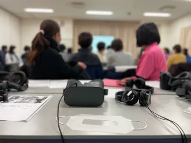 認知症VR体験会の様子(2)