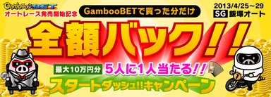 全額バックキャンペーン