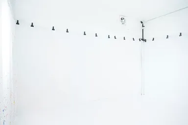 5.5mの壁面でウォールペイント