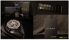 WD_BLACK SN850X 2TB搭載済み、PS5 Digital Editon BLACKカスタム モデル