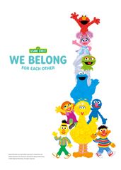 「セサミストリート×東京タワー コラボレーションイベント “We Belong” 」メインビジュアル