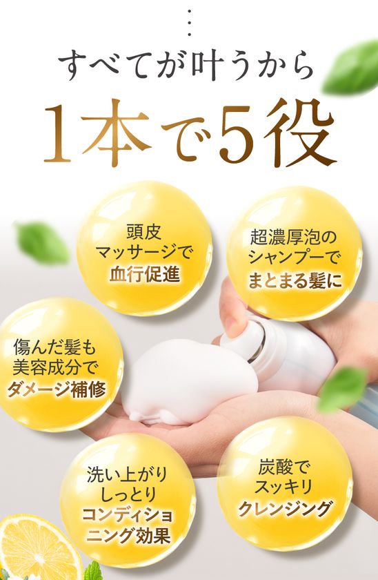 2週間で即完売した幻の炭酸シャンプーが復活！ 炭酸ヘッドスパ