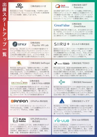 イベントチラシ裏