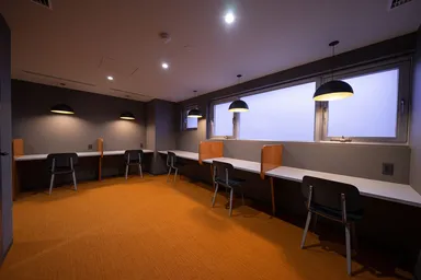 リモートワーカーには嬉しいコワーキングルーム