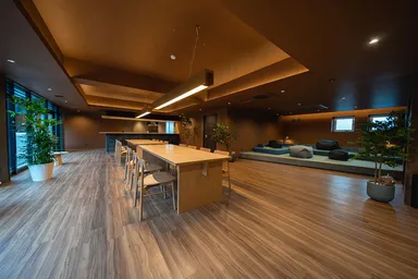 リビング＋ダイニングの様子