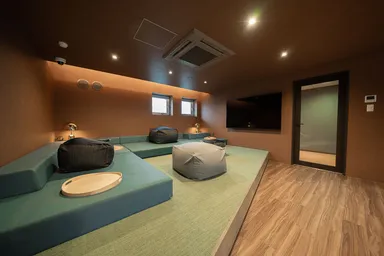 小上がりで寛げるリビング