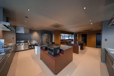 大人数でも利用可能なキッチン