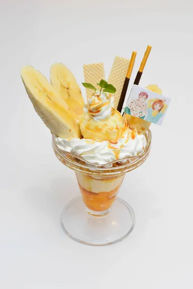 【つくし＆道明寺のうさぎ屋のパフェ 1,540円】