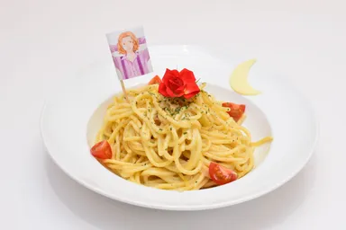 【美作あきらのカルボナーラ　サラダ付 1,540円】