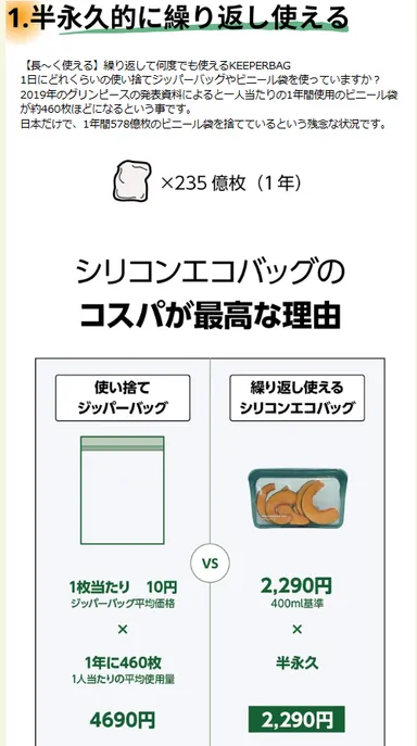 半永久的に使用できます。