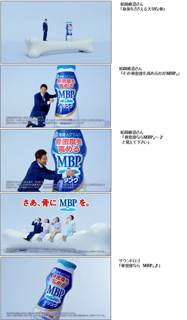 「骨密度ならMBP(R)」篇