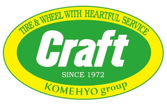 タイヤ・ホイール販売大手の「クラフト」が、
コメ兵とコラボした初のショールームを名古屋市中区大須に4月26日オープン