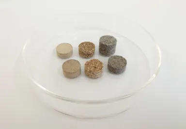 ReFEZERと繊維の複合化品