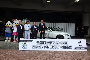 ※写真は前回2018年の納車式の様子