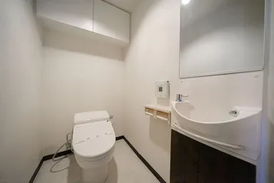 温水洗浄機能付き