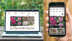 【リニューアル後の「ガーデンストーリー」サイト トップページ】