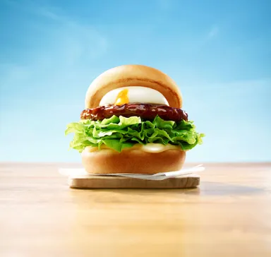 とろったまチーズ テリヤキバーガー