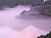 只見川の川霧(1)